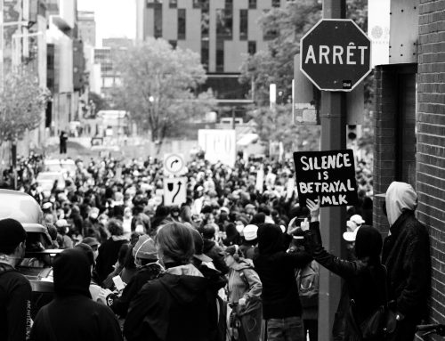 Manifestation de George Floyd à Montréal